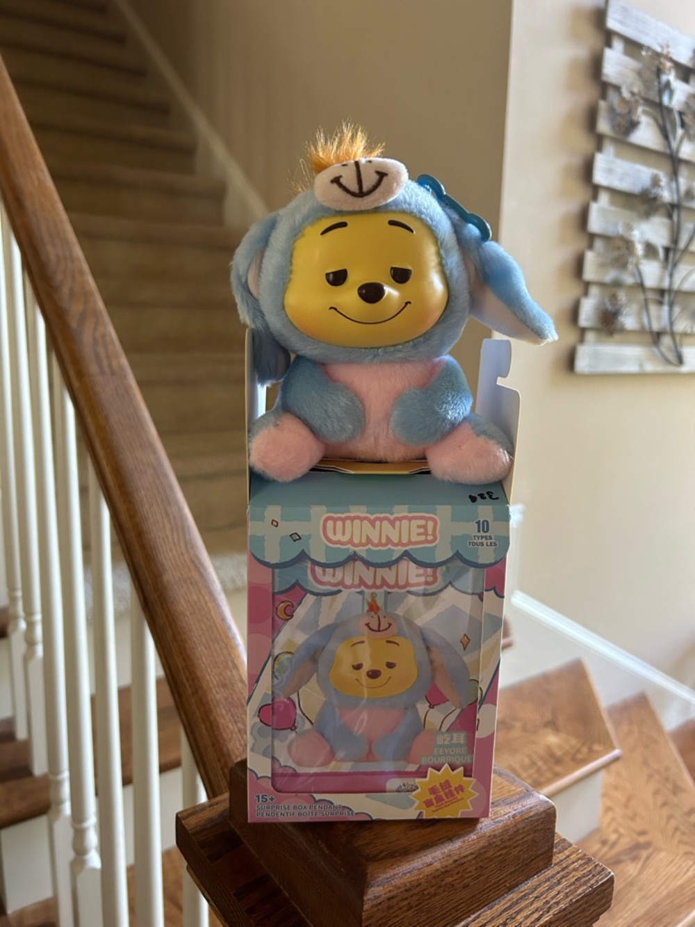 Winnie the Pooh Miniso Dressed as Eeyore